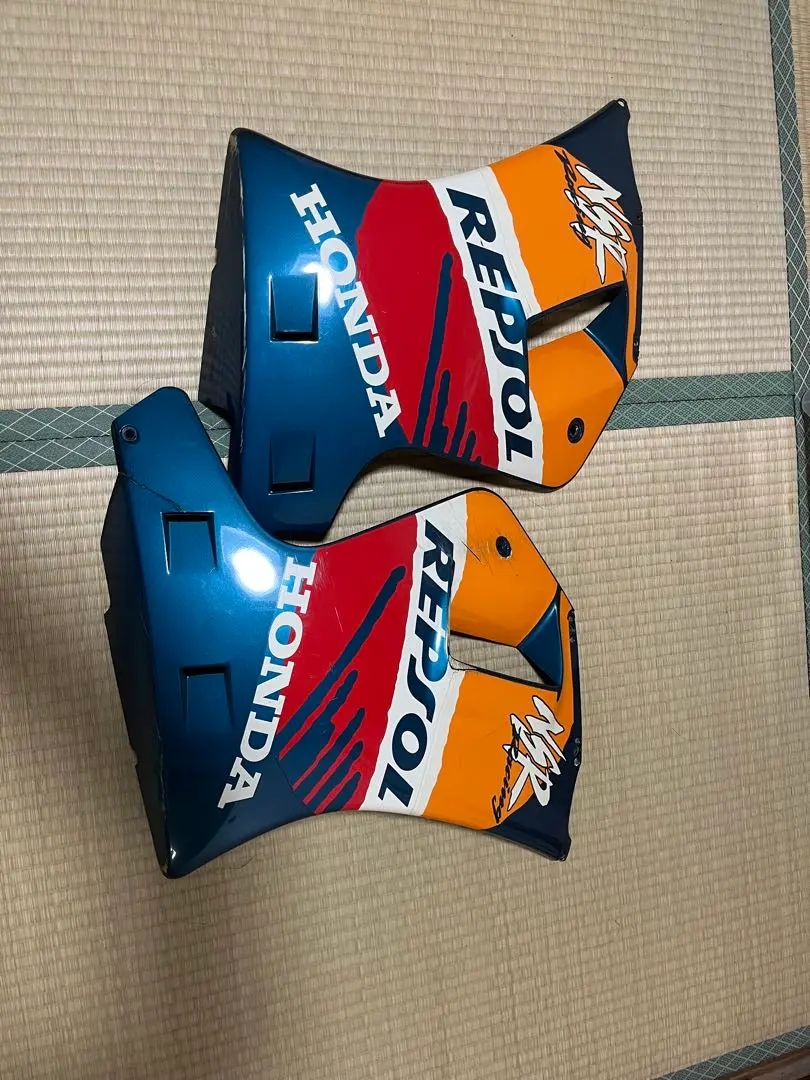 ★NSR50/80 最終モデル 後期レプソル アッパーカウル 希少品！ 訳あり】 ☆NSR50/80 最終モデル 忘れる 後期レプソル アッパー