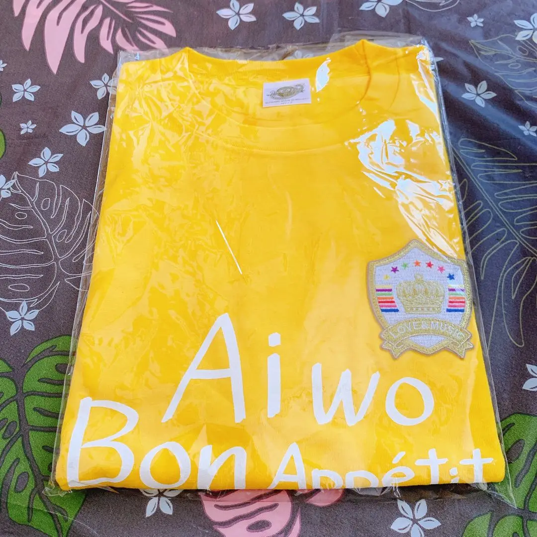 衣類　四ノ宮那月 ワッペンTシャツ イエロー Mサイズ 「劇場版 うたの☆プリンスさまっ♪ マジLOVEスターリッシュツアーズ」 うたプリ 四ノ宮那月 スタツア ワッペンTシャツ - メルカリ