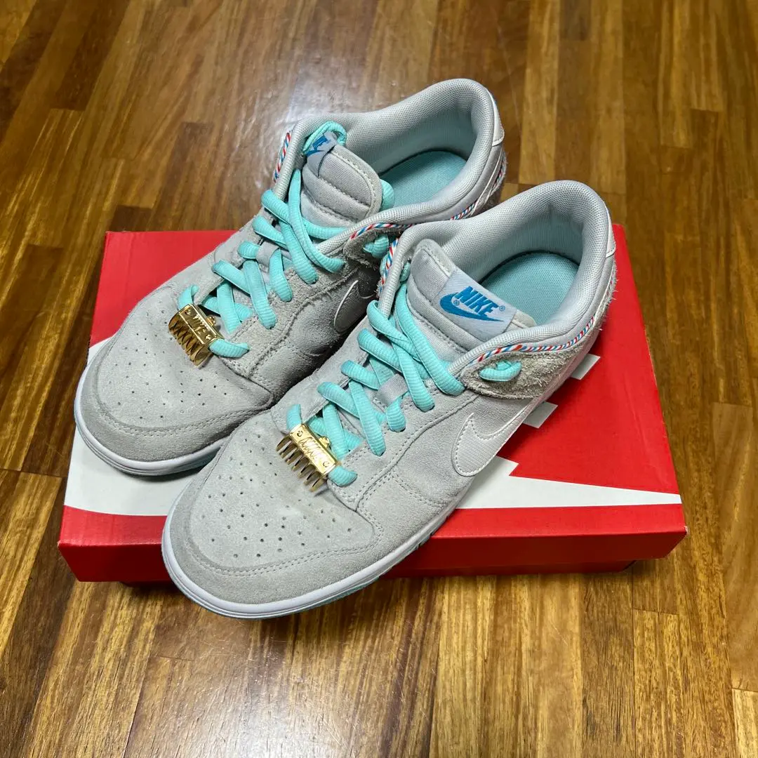 ナイキ ダンク ロー SE バーバー ショップ グレー　27.5 Nike Dunk Low SE Barber Shop Grey Men's - DH7614-500 - US