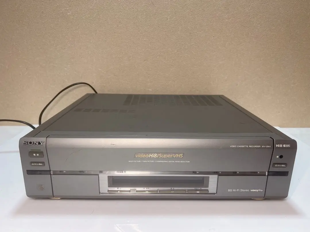 SONY ビデオ8&VHS WV-SW1 ジャンク SONY ビデオ8&VHS WV-SW1 ジャンク