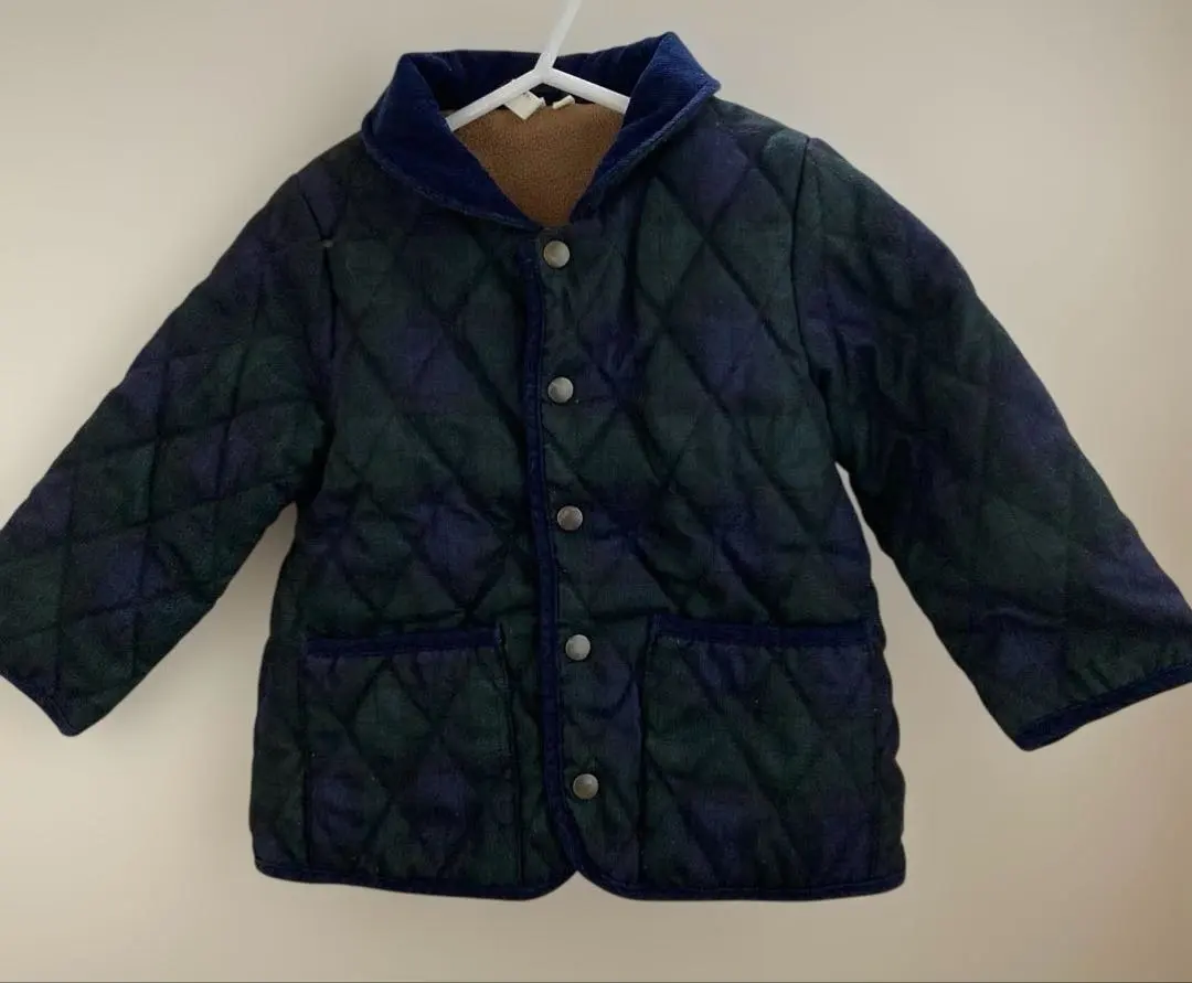 Thumbnail of Samansa Mos2 Black Watch Quilted Jacket, Size S