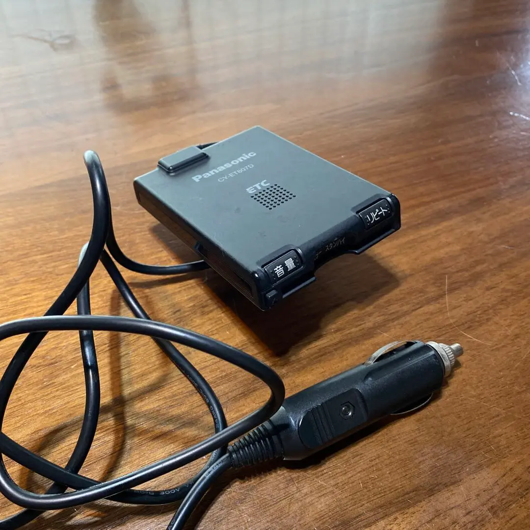 軽セットアップ 一体型ETC パナソニック CY-ET809D シガープラグ