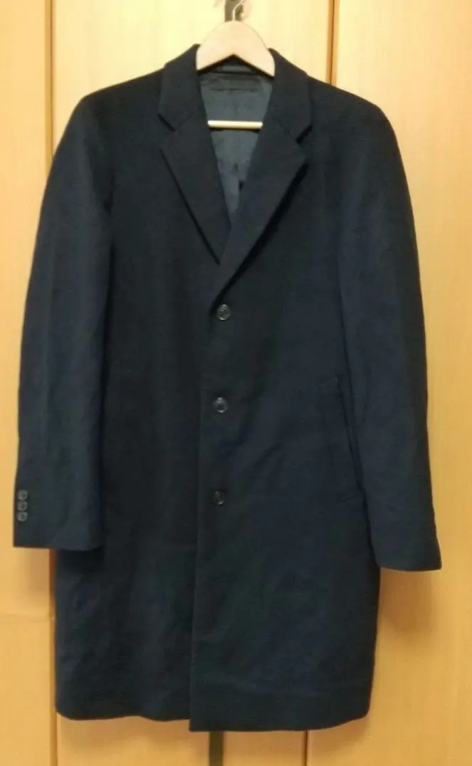 Thumbnail of UNIQLO Men's Wool Cashmere Coat, Size L