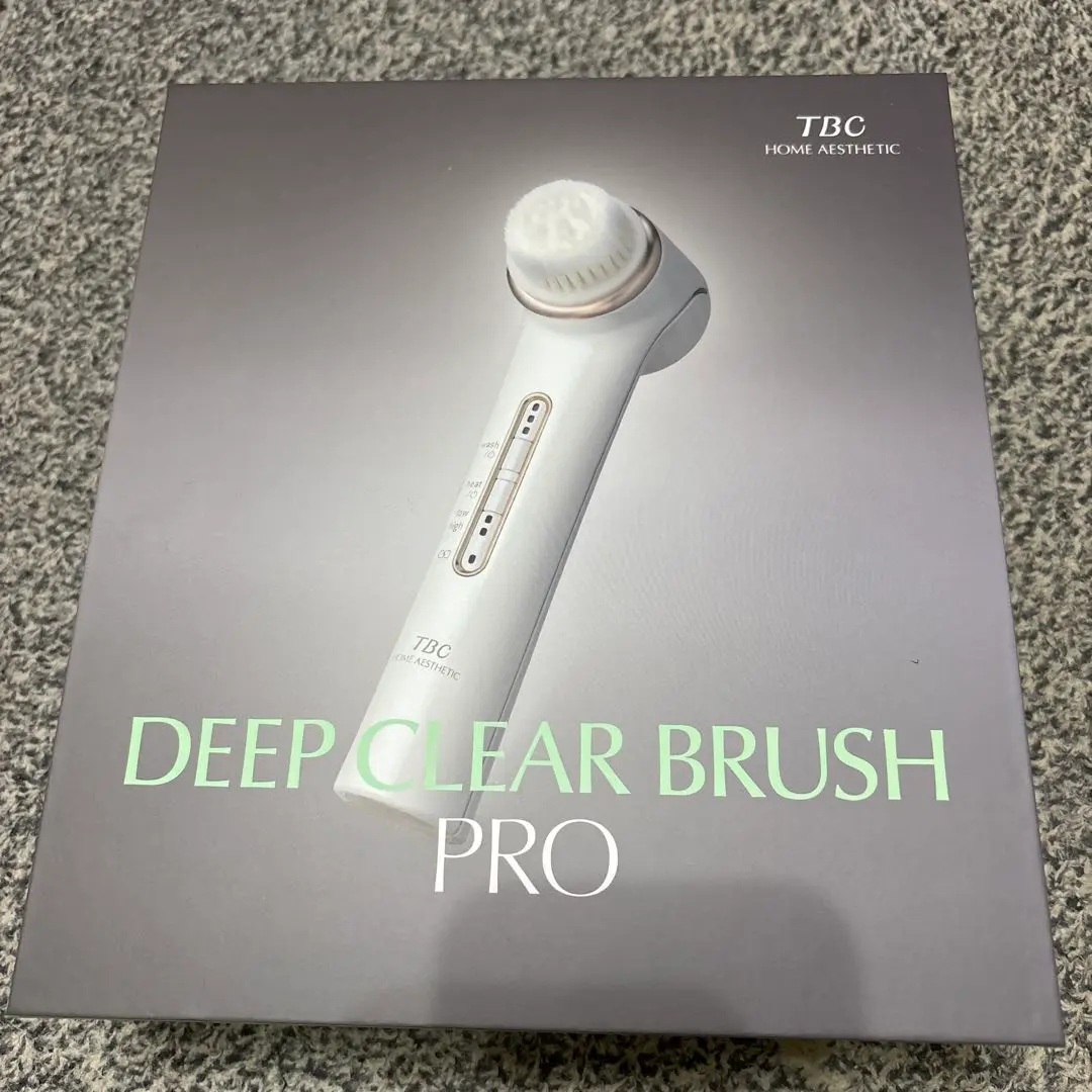 新品未開封　未使用品　TBC ディープクリアブラシ　PRO 楽天市場】TBC 公式 ディープクリアブラシ PRO ｜ 洗顔ブラシ