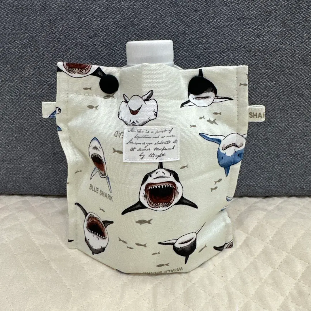 350毫升塑膠瓶飲料袋 鯊魚 鯊魚 魚 的縮圖