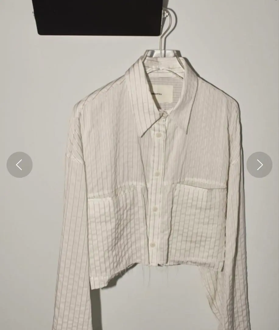 TODAYFUL 條紋 短版 襯衫 todayful 的縮圖