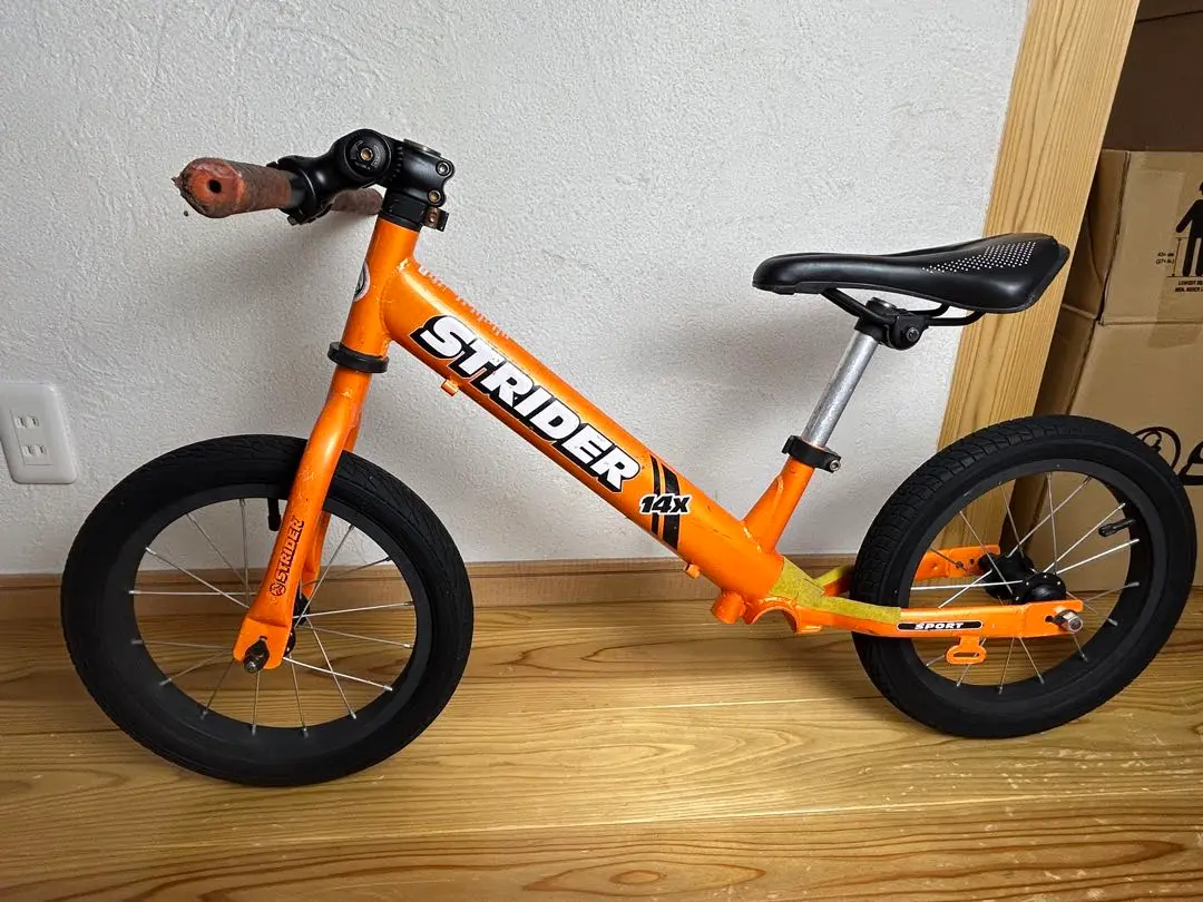 STRIDER14x バランスバイク 14インチ オレンジ STRIDER 14x（ストライダーフォーティーンエックス