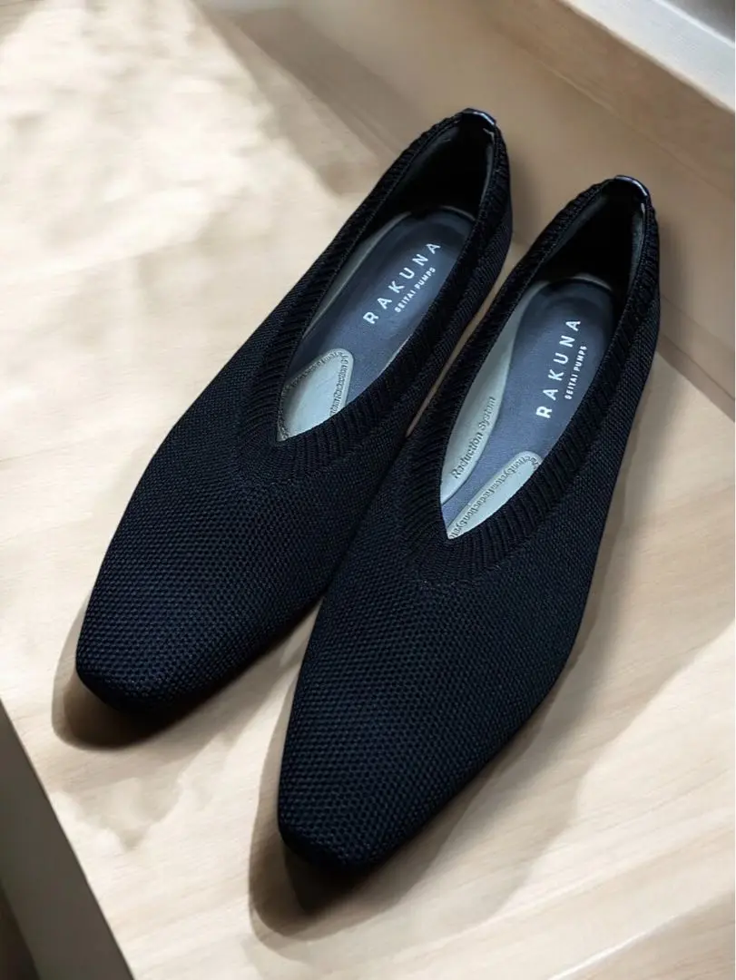 ☆極美品☆ RAKUNA SEITAI PUMPS ニットパンプス 24cm Amazon | [RAKUNA] ラクナ 整体ニットパンプス 整体 ニット