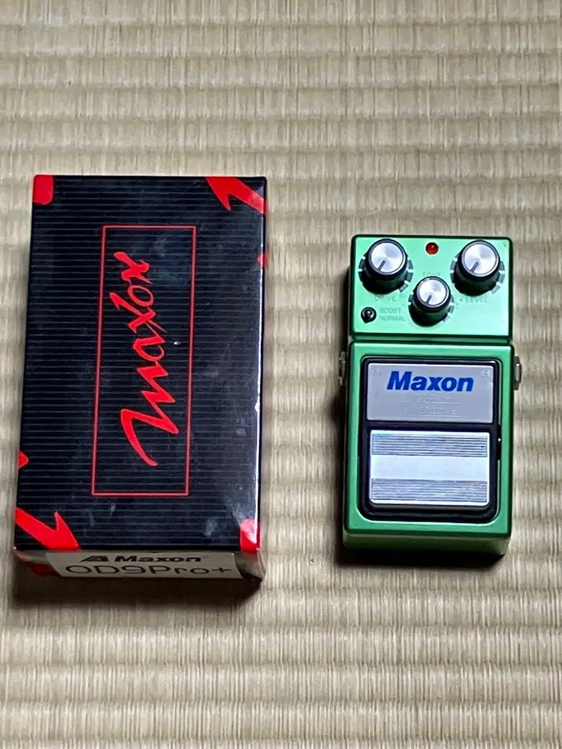 MAXON od9pro+ エフェクター　マジックテープ用アンダープレート付き MAXON od9pro+ エフェクター マジックテープ用アンダープレート
