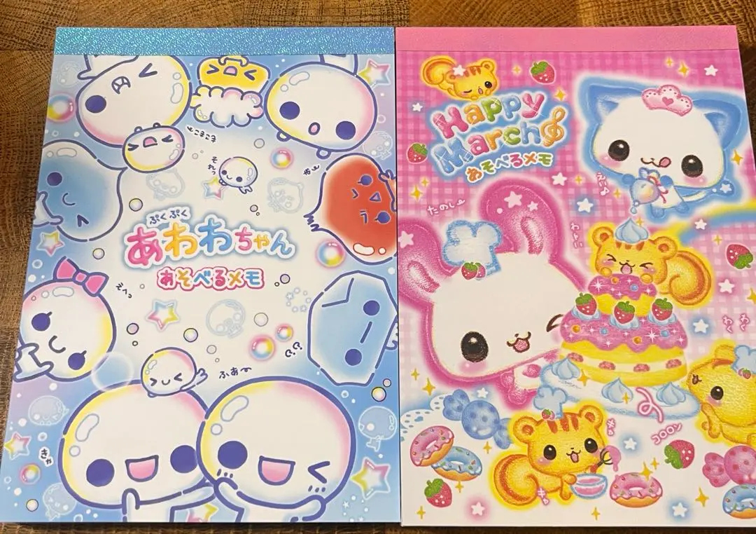 Thumbnail of Awawa-chan Happy March Memo Pad Heisei Retro