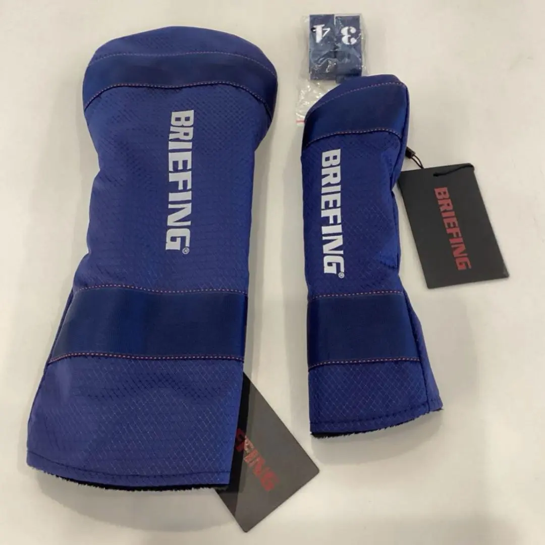 Thumbnail of Rare New BRIEFING SP Headcover Set of 2, Blue