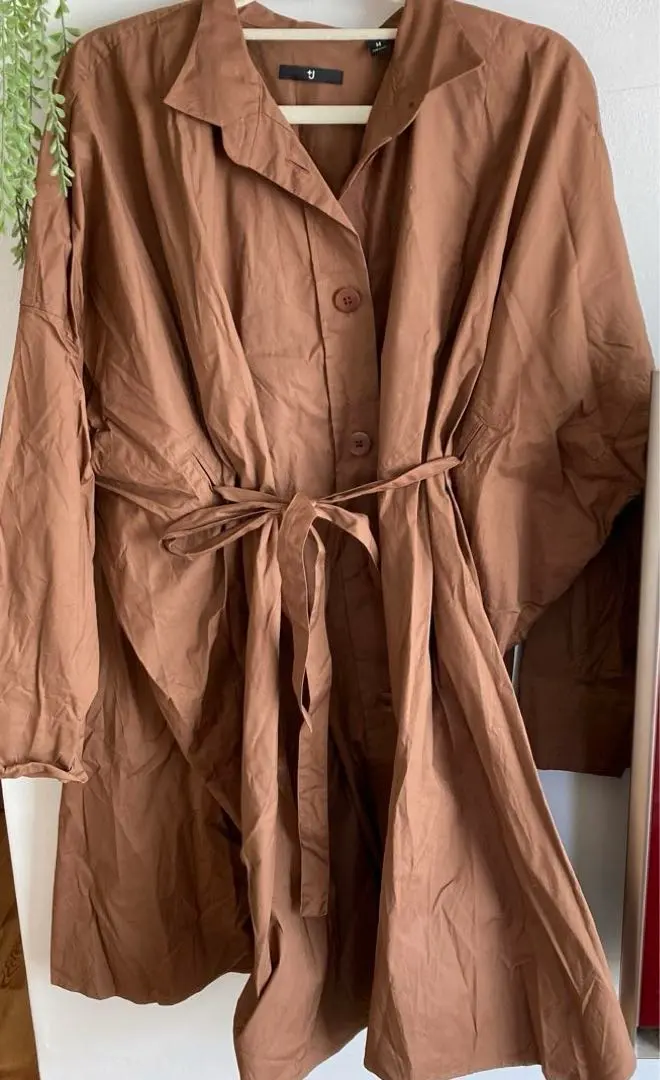 UNIQLO +J 襯衫洋裝 長袖 M 的縮圖