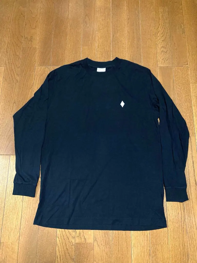 Thumbnail of [MARCELO BURLON] Logo Embroidered Long Sleeve T-shirt M