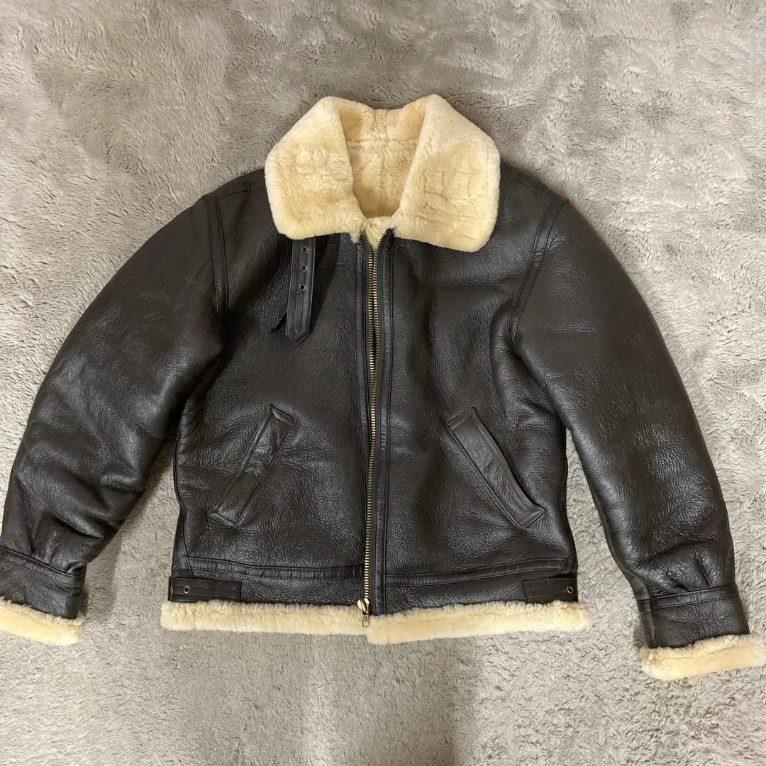 【ラムファー】マージナルグラマー ラムファー＆ラムレザージャケット（M） UNITED ARROWS｜<LOEFF>ラムレザー バイカージャケット UNISEX
