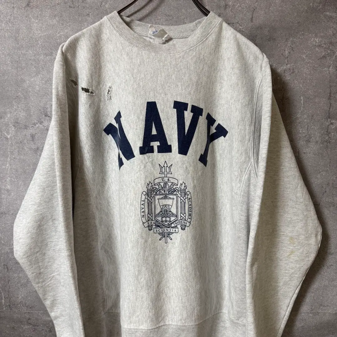 冠軍 Reverse Weave 運動衫 大學標誌 灰色 的縮圖