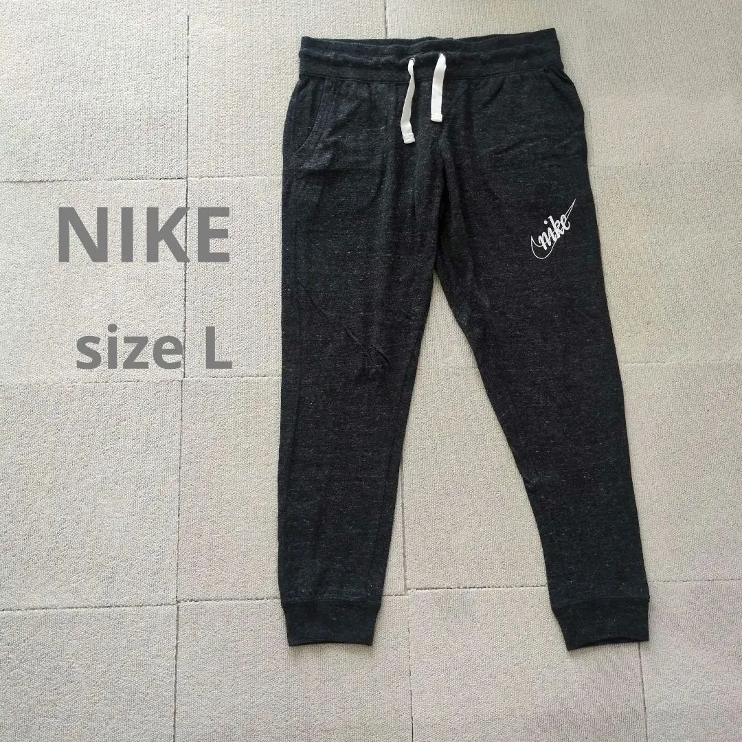 Thumbnail of 【Excellent Condition】NIKE Dark Gray 3/4 Length Jogger Pants with Logo