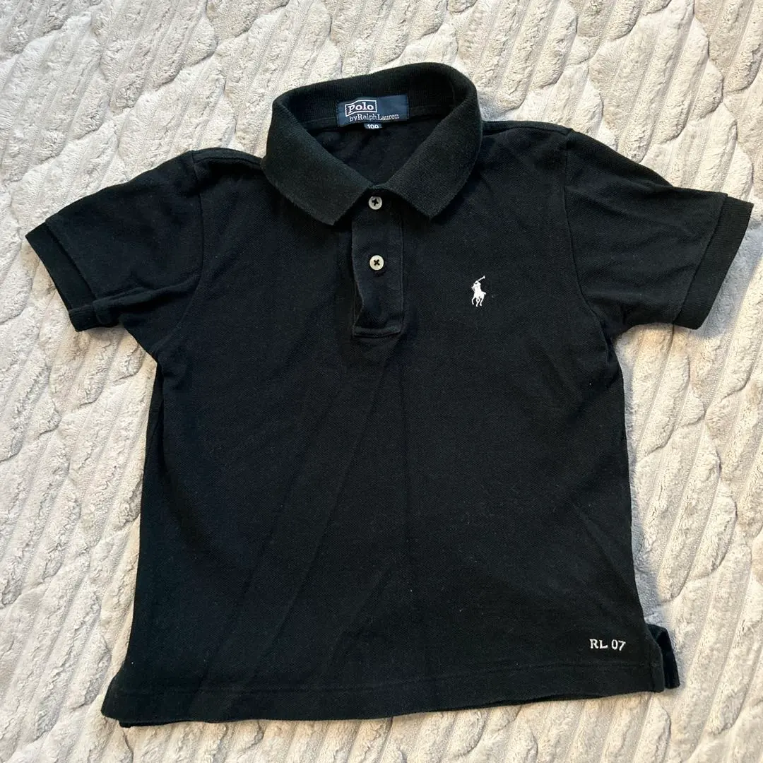 Thumbnail of Ralph Lauren Black Polo Shirt 100