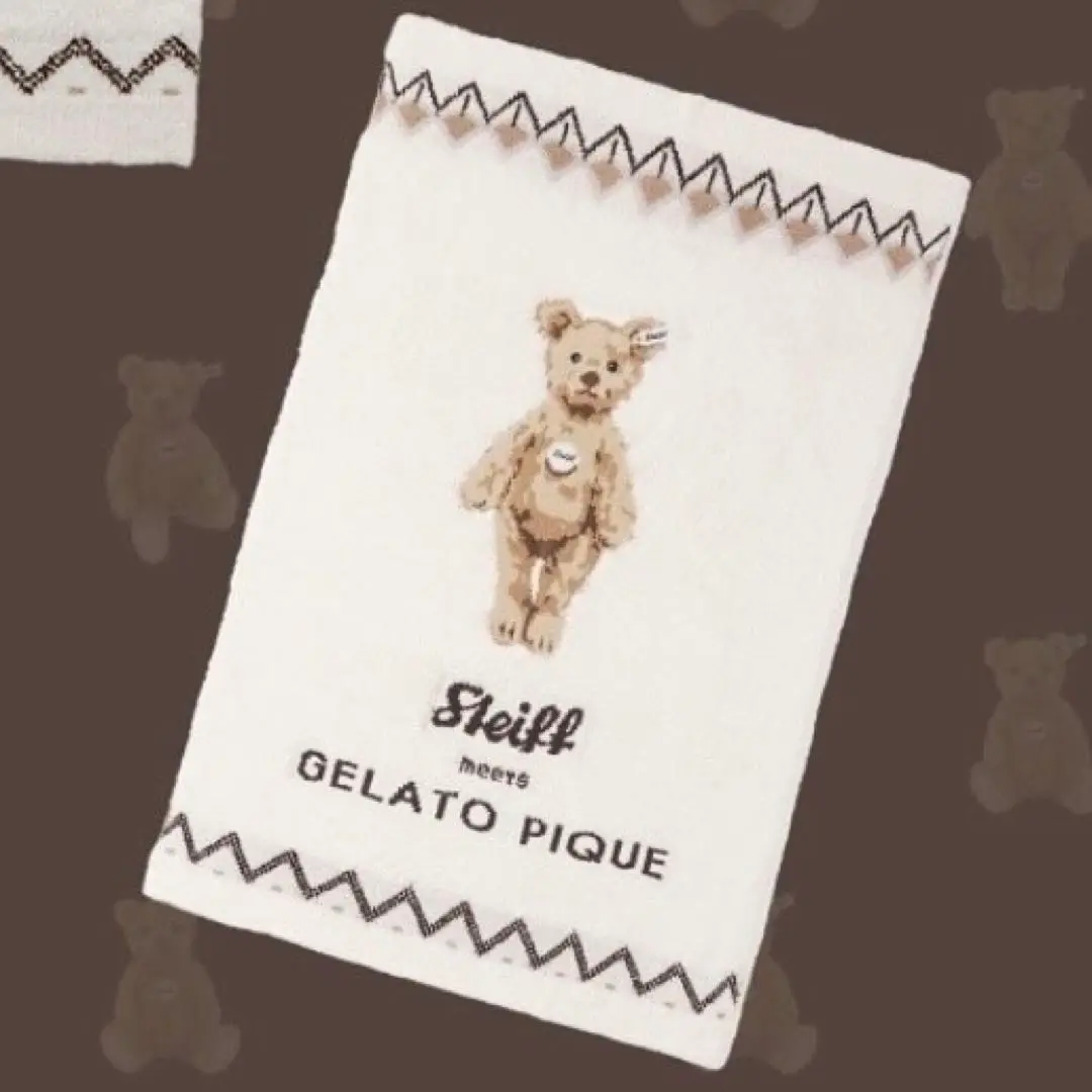 新品未使用◇ジェラートピケ 【Steiff】ブランケット◇完売品 ジェラートピケ gelato pique 【Steiff】ブランケット （BRW
