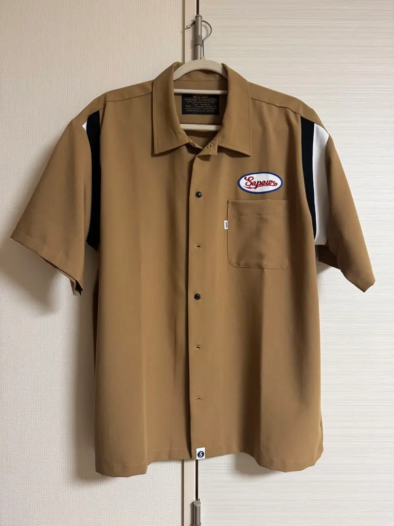 Thumbnail of SAPEur☆Bowling Shirt☆Camel☆L