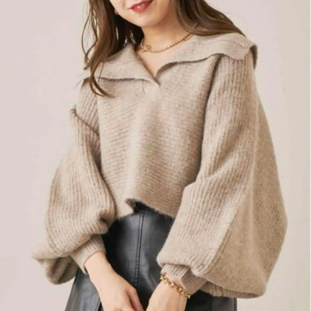 Thumbnail of Chico Short Sailor Sleeve Wide Knit