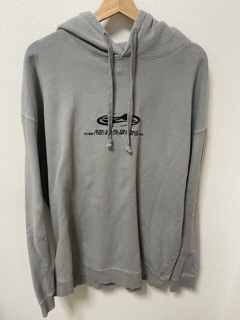 新品 aclentアクレントCut off logo zip hoodiパーカー カットオフロゴジップパーカー（パーカー）｜ACLENT（アクレント