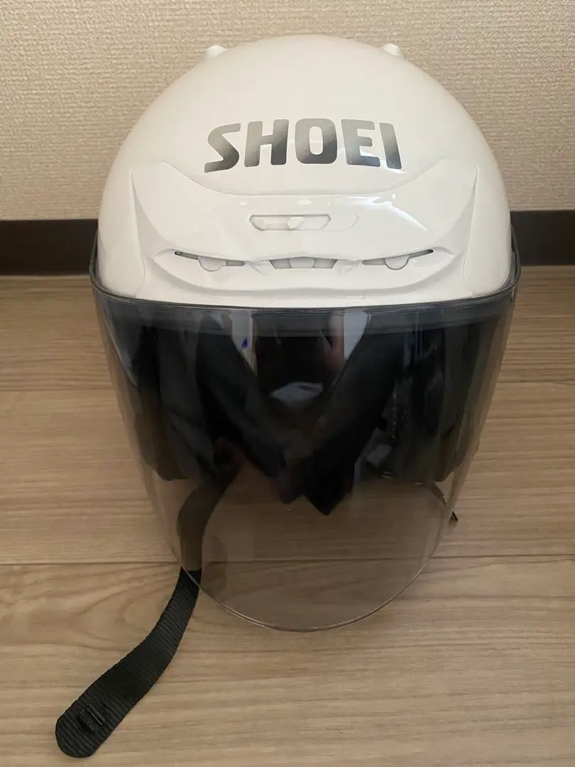 『本日限定価格』SHOEI J-FORCE2 シルキーホワイト Lサイズ 本日限定価格』SHOEI J-FORCE2 シルキーホワイト Lサイズ