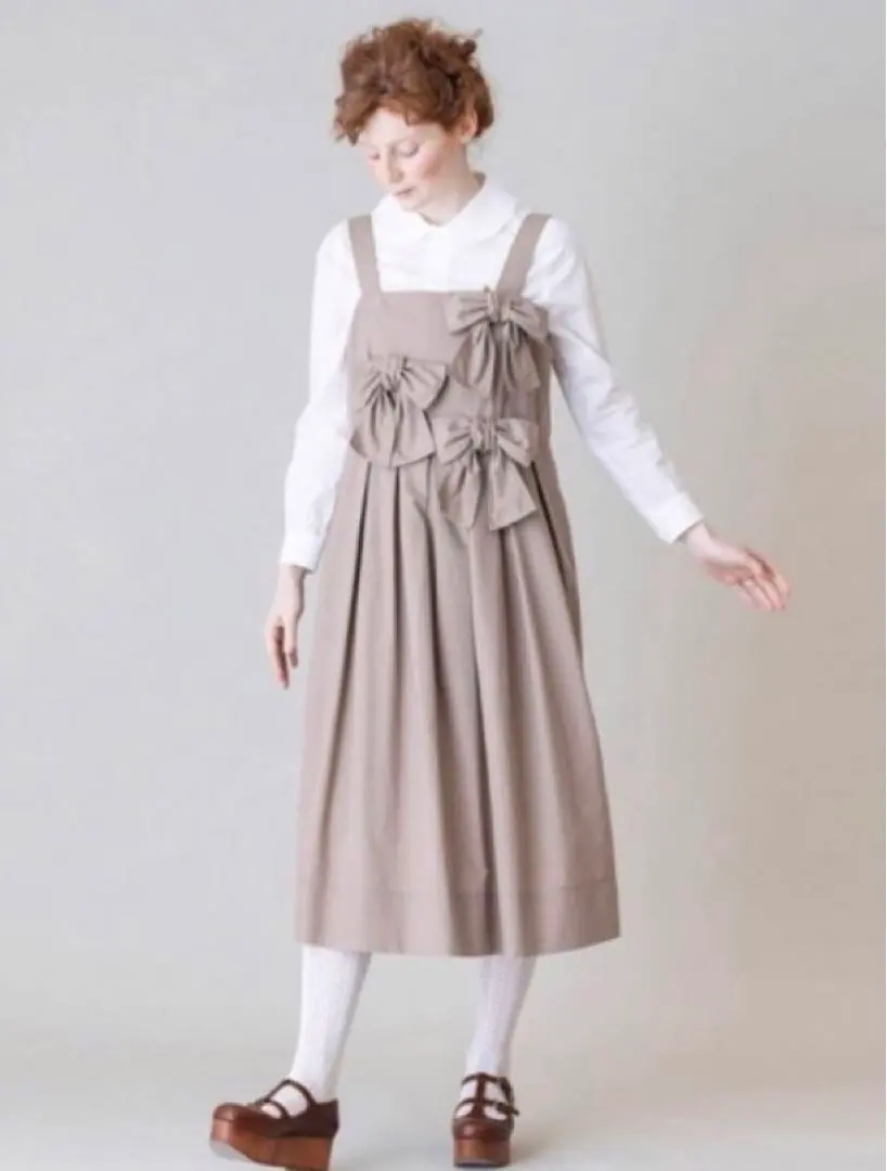 珍・瑪波小姐 Jane Marple 緞帶連身裙 的縮圖