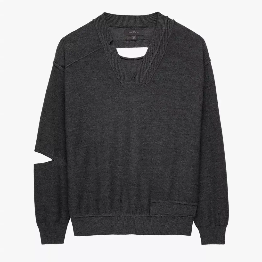 ZARA Stefano Pilati バンドディテールパンツEU38 ZARA Stefano Pilati ザラ バンドディテールパンツ EU38 - パンツ