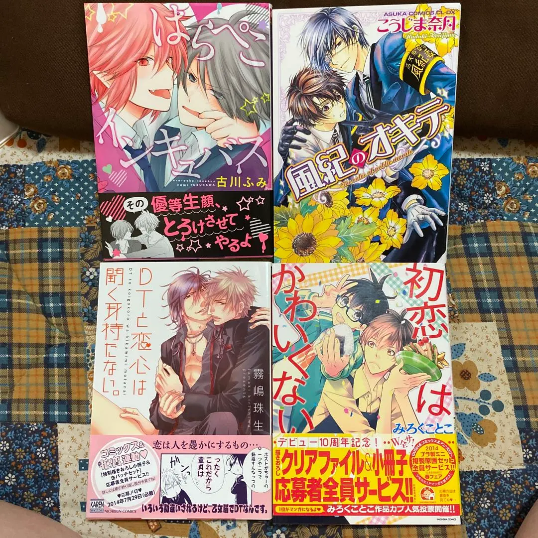 Thumbnail of My First Love Isn't Cute and 3 Other Boys' Love Books