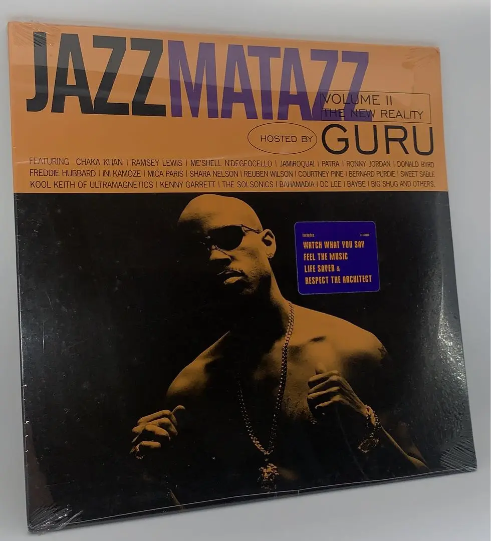 95年USオリジナル Guru Jazzmatazz Vol.2 レコード2枚組