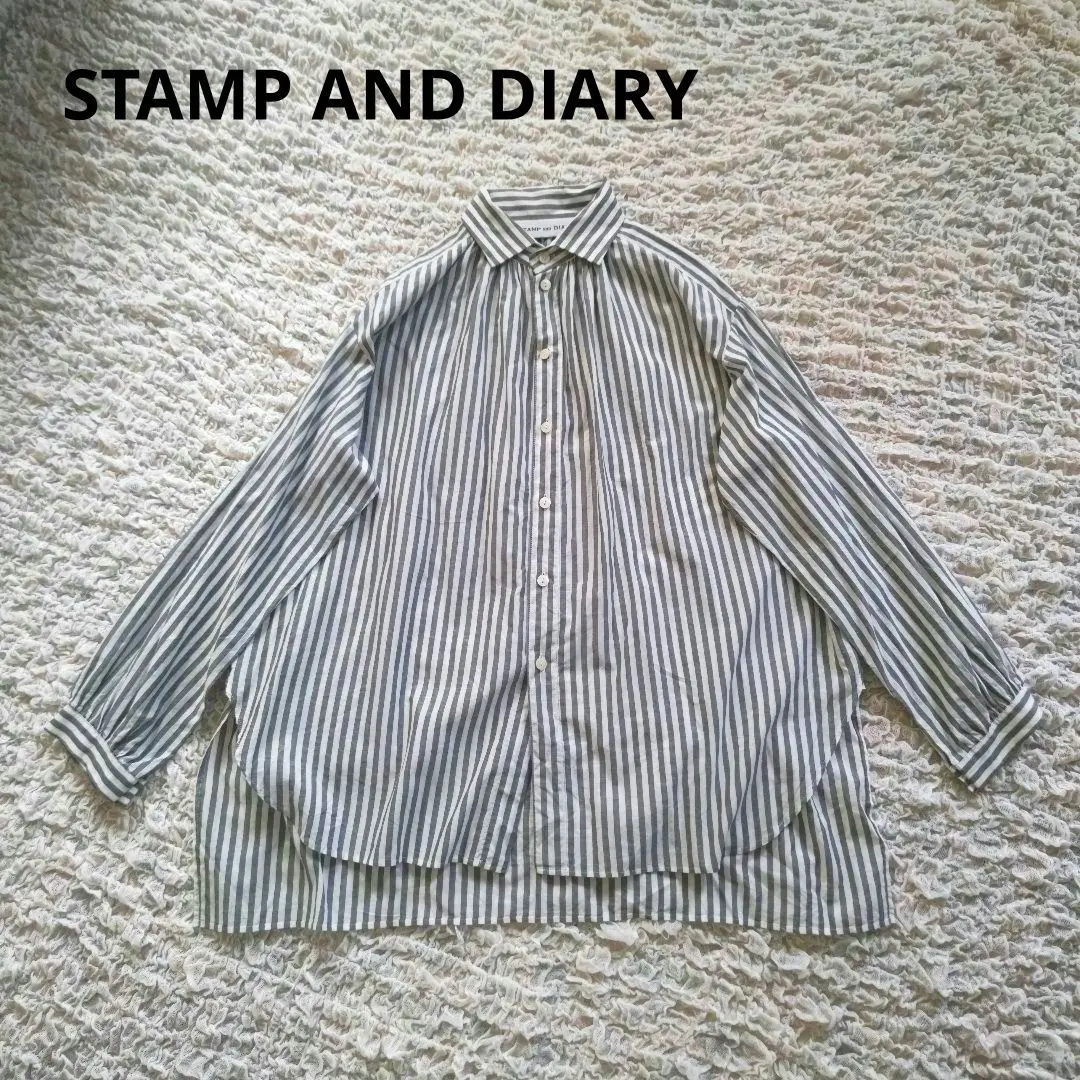 604u*美品 スタンプアンドダイアリー レギュラーカラー