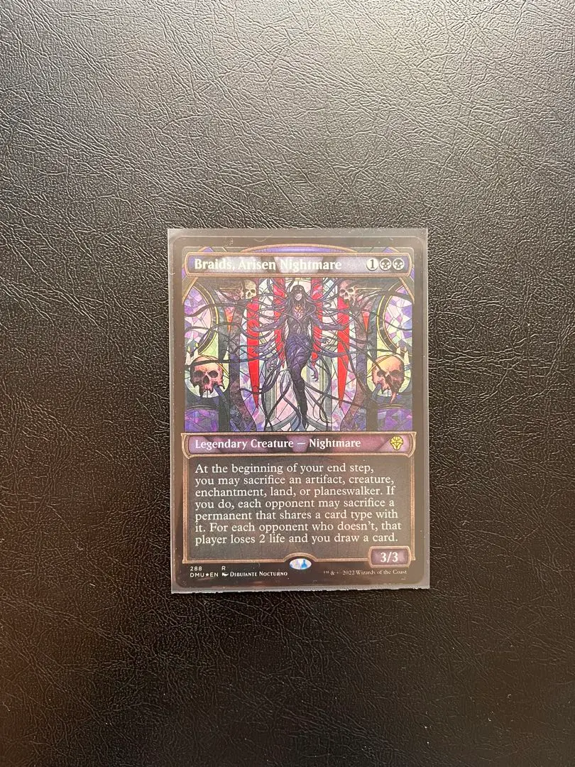 MTG 甦りし悪夢、ブレイズ プロモ FOIL PWFM 辰馬大助