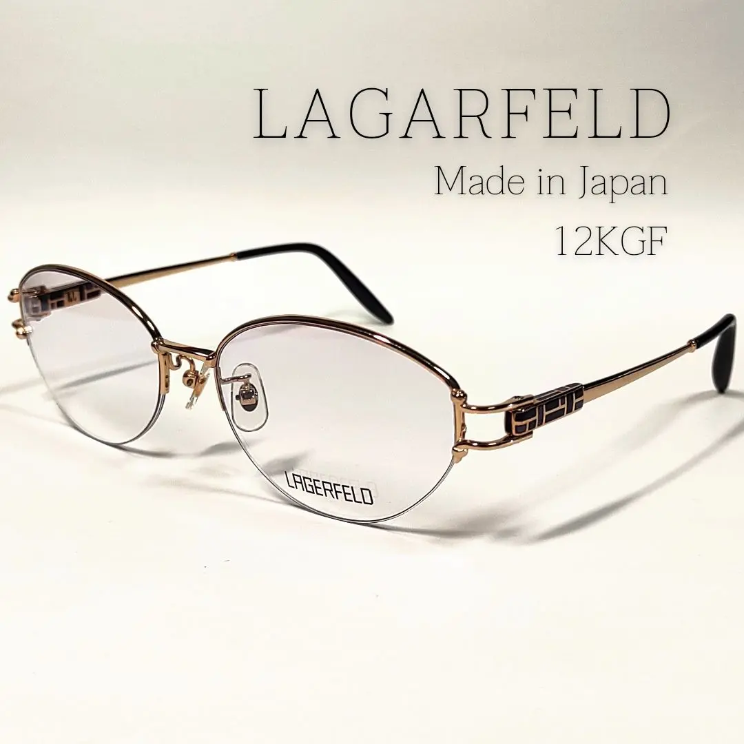 カール・ラガーフェルドラ　ゴールドメタルフレーム サングラス　ヴィンテージ 2025年最新】Karl Lagerfeld サングラスの人気アイテム - メルカリ