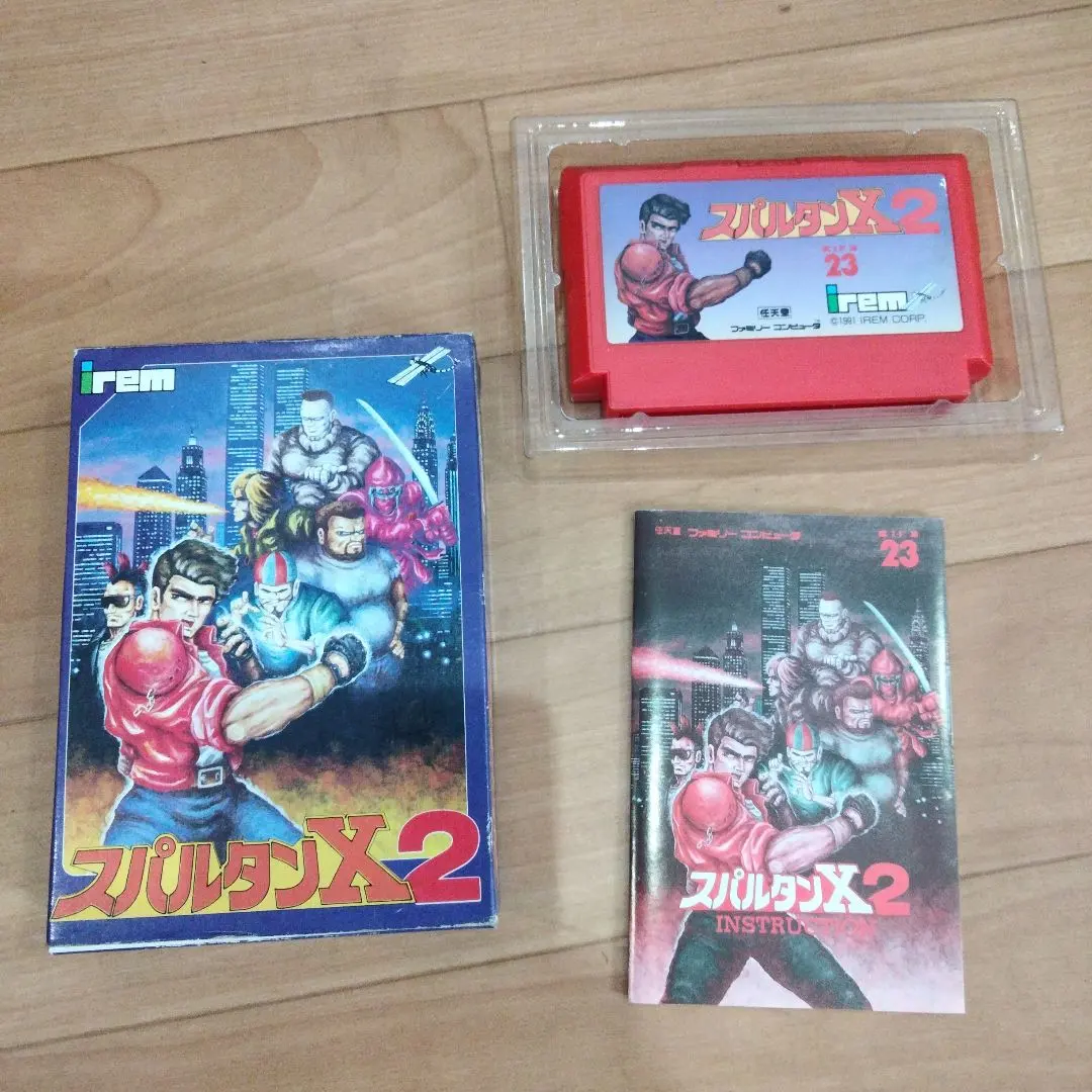 チラシ アイレム ファミコン スパルタンX2 A4サイズ チラシ アイレム ファミコン スパルタンX2 A4サイズ スパルタン