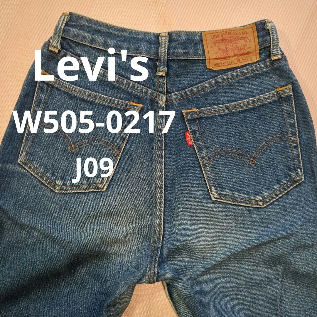 Thumbnail of Levi's W505 -0217 Straight Denim W29 L31