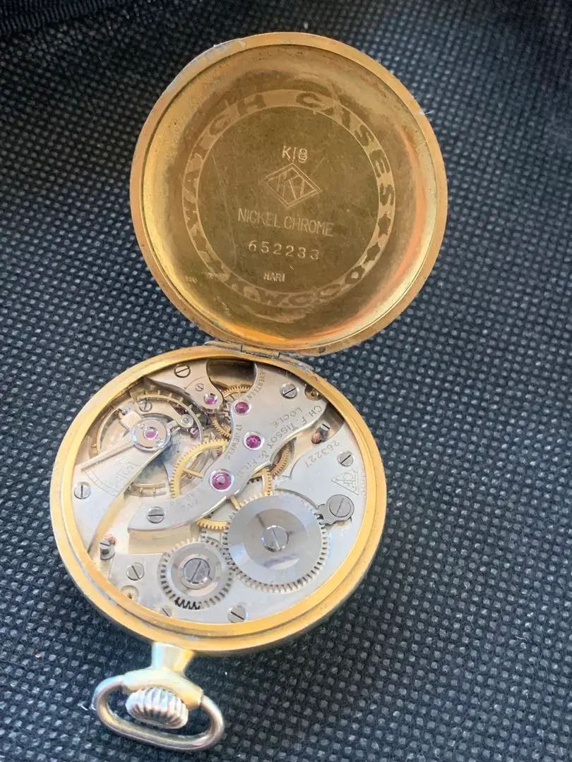 マ*︎様 CH.F. Tissot & Fils Locle K18 懐中時計 マ*︎様 CH.F. Tissot & Fils Locle K18 懐中時計 - メルカリ