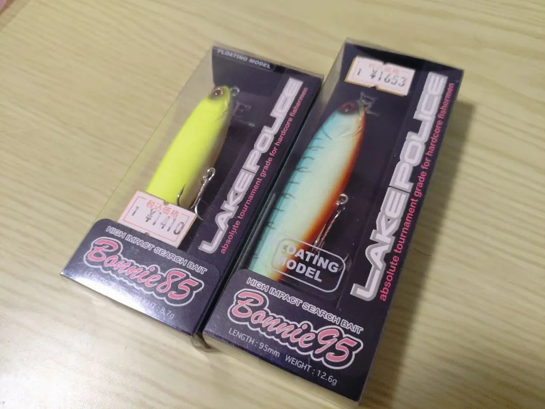 【廃盤未使用品】ジャッカル ボニー95 85 2点セット Yahoo!オークション -「bonnie」(フィッシング) の落札相場