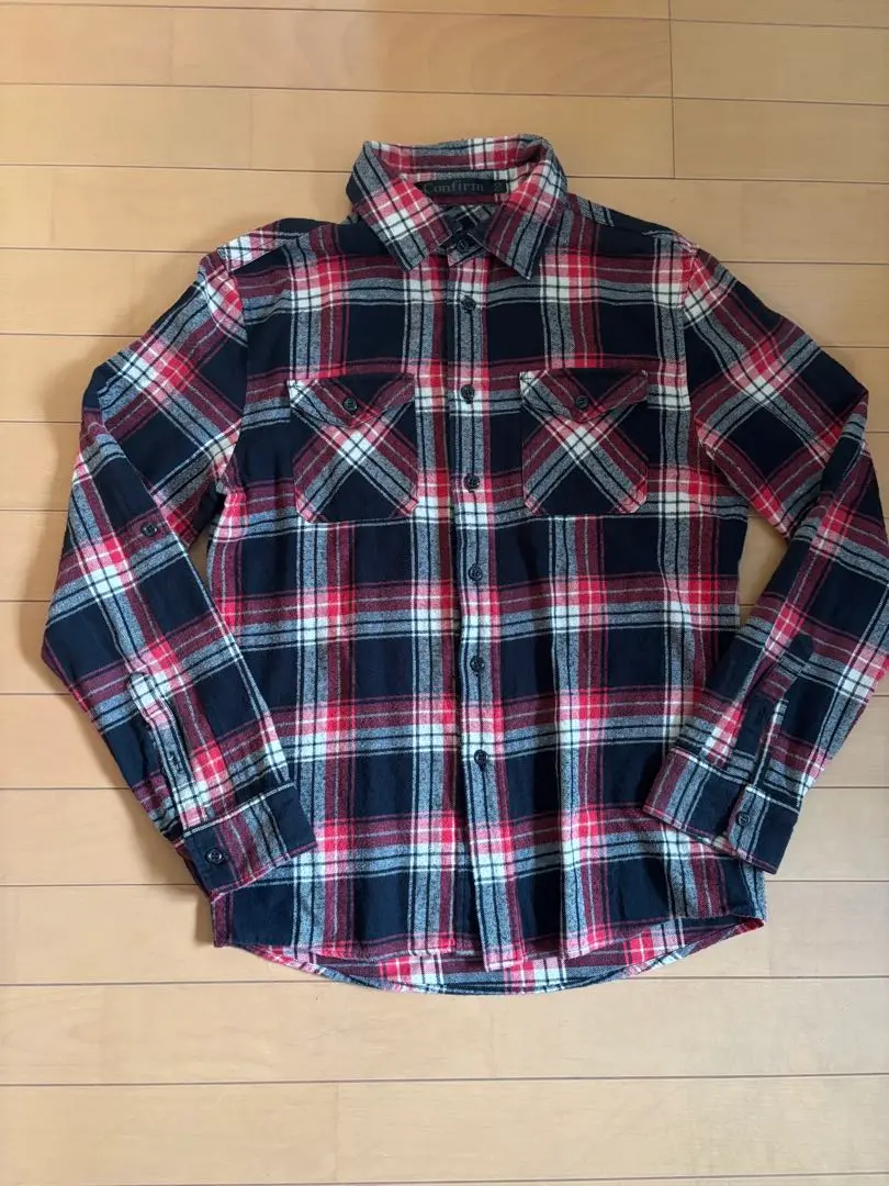 Thumbnail of Confirm Checkered Long Sleeve Shirt