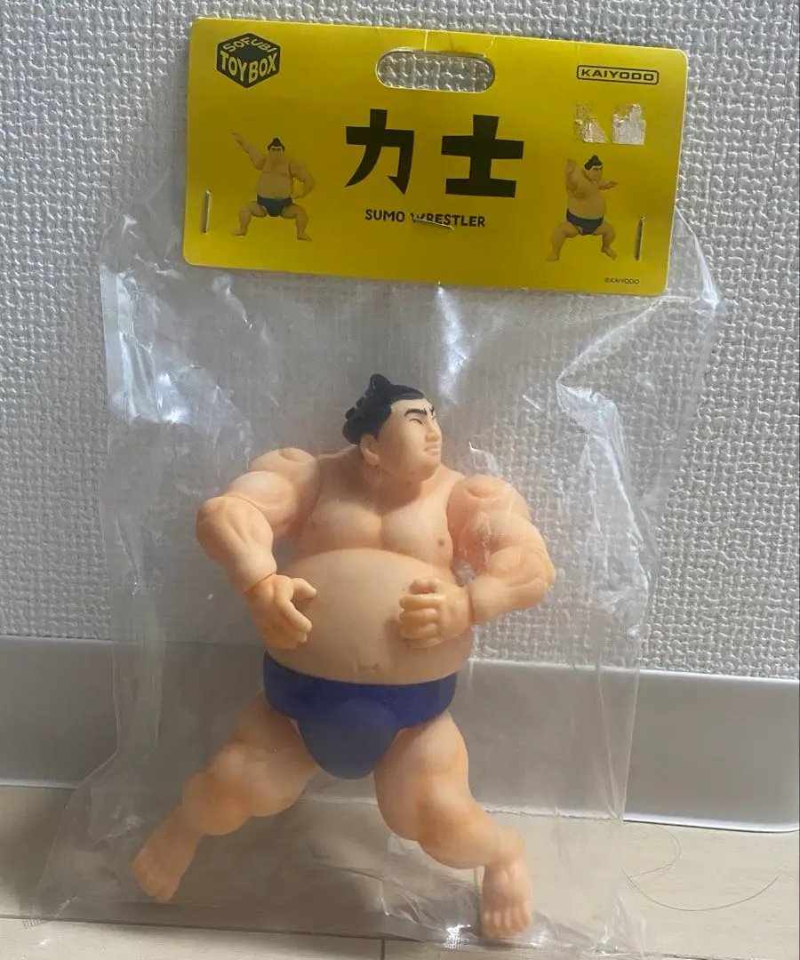 関取 ソフビ フィギュア 昭和レトロ 当時物 コレクション】昭和当時物 特撮ヒーローソフビ人形 新たに入手