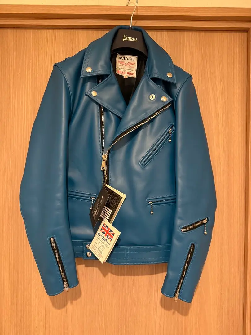 限定特価　LEWIS LEATHERSサイクロン ヴィンテージターコイズ34 オンライン ショッピングメンズ - ルイスレザー サイクロン