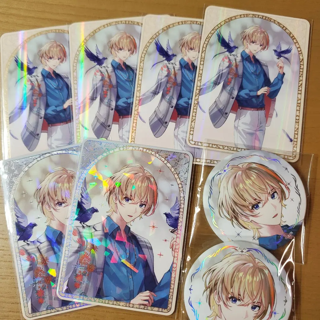 Thumbnail of NIJISANJI ART OF NIJISANJI Card & Pinback Button - Kaito Kazura