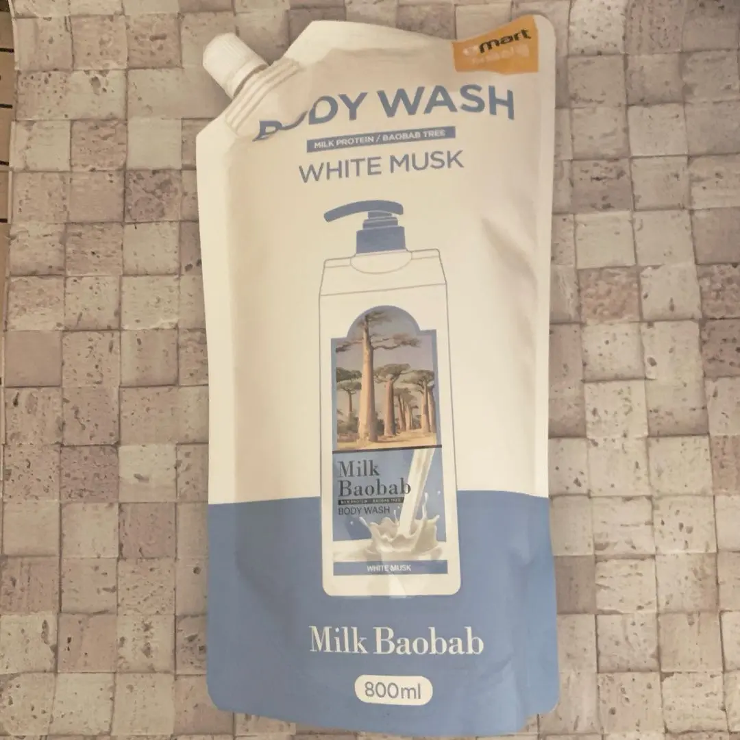 新品 Milk Baobab 沐浴露 白麝香 補充裝 超值 的縮圖