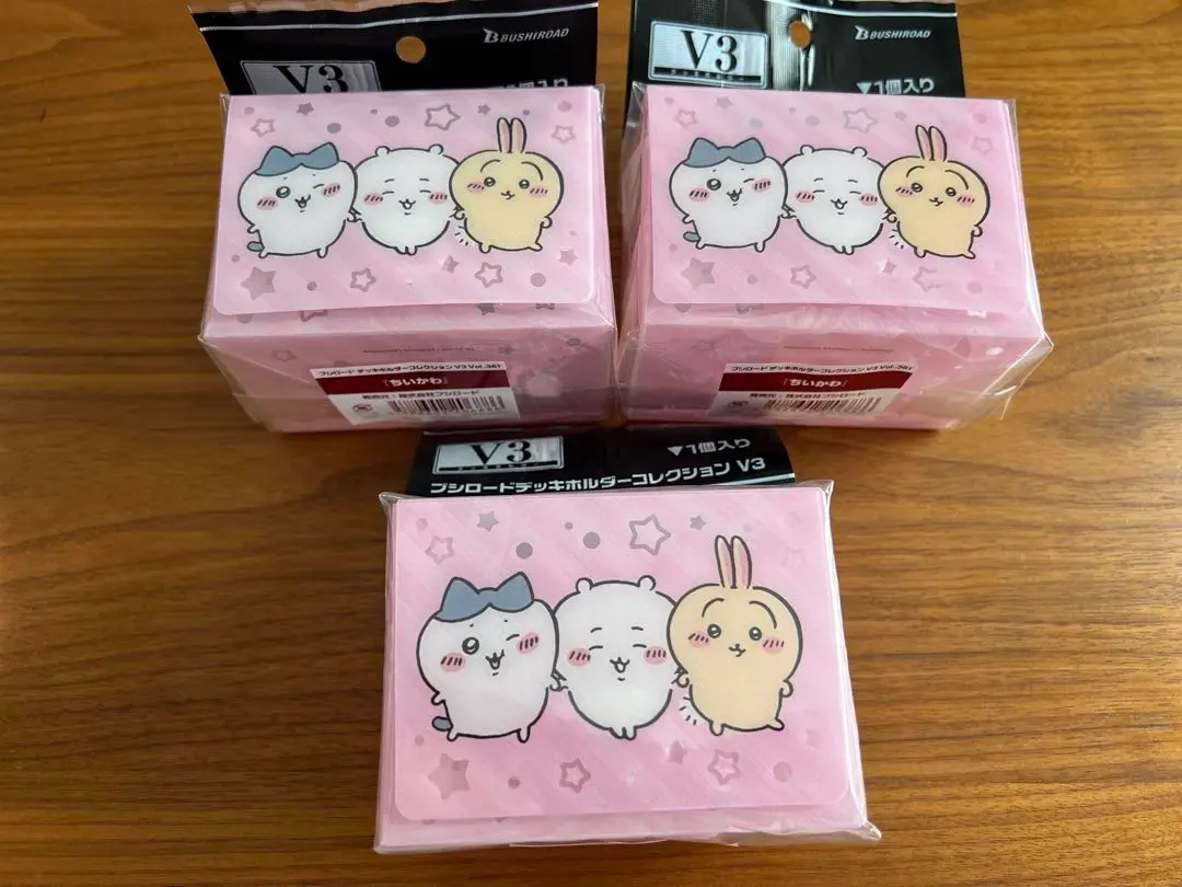 ちいかわ　『ハチワレ』　デッキシールド＆デッキケースセット（未開封） ちいかわ 『ハチワレ』 デッキシールド＆デッキケースセット（未