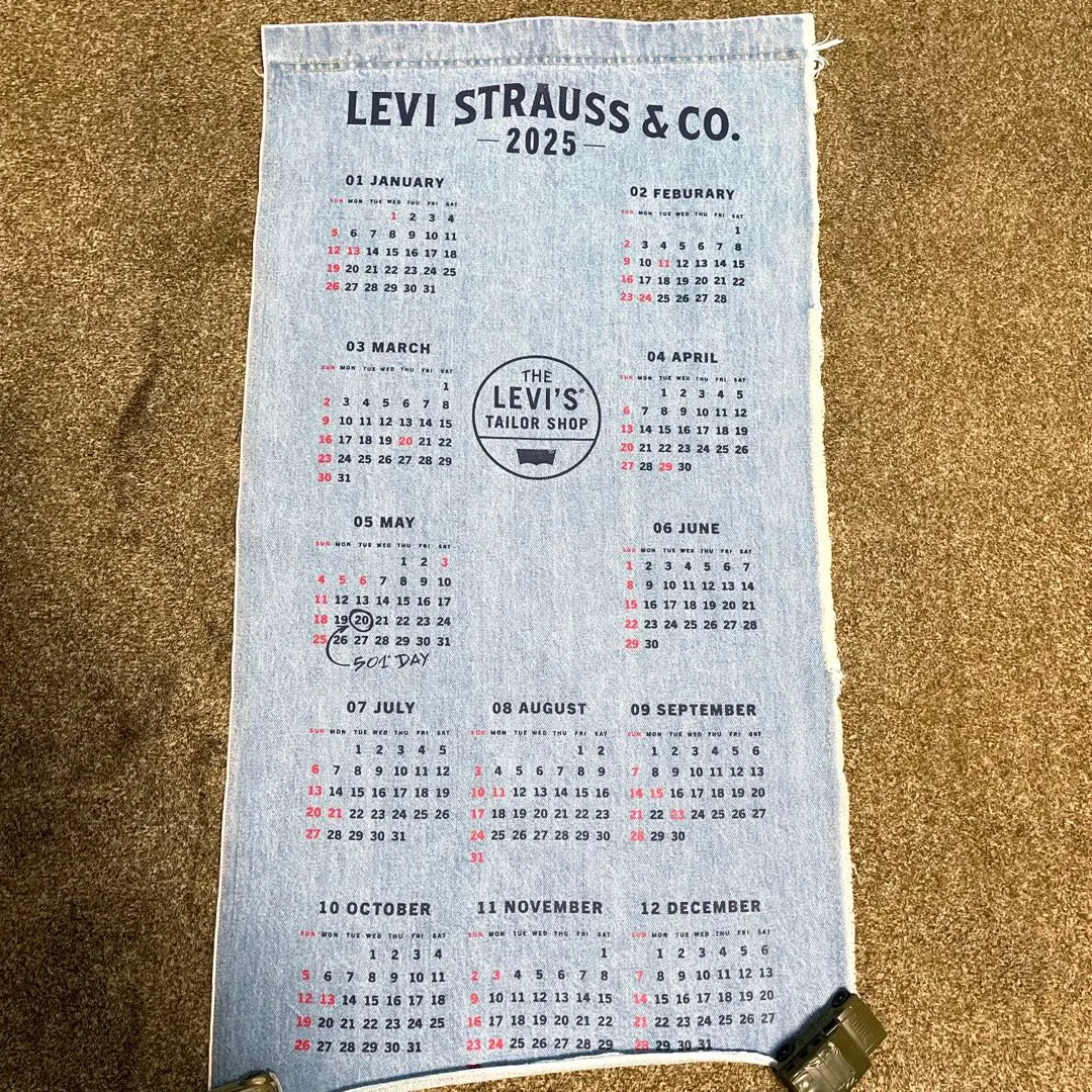 2025年最新】Levi's カレンダー・スケジュールの人気アイテム