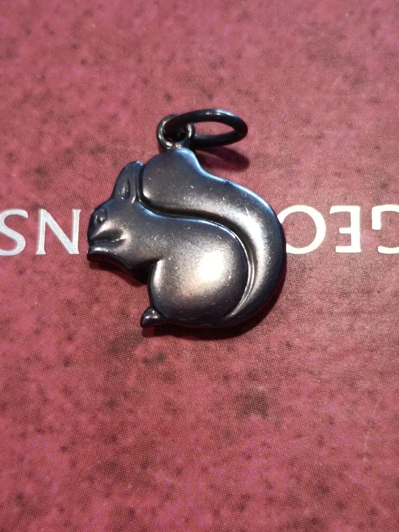 ジョージジェンセン シルバーネックレス リス 美品 リス ネックレス ジョージジェンセン/GEORG JENSEN - メルカリ