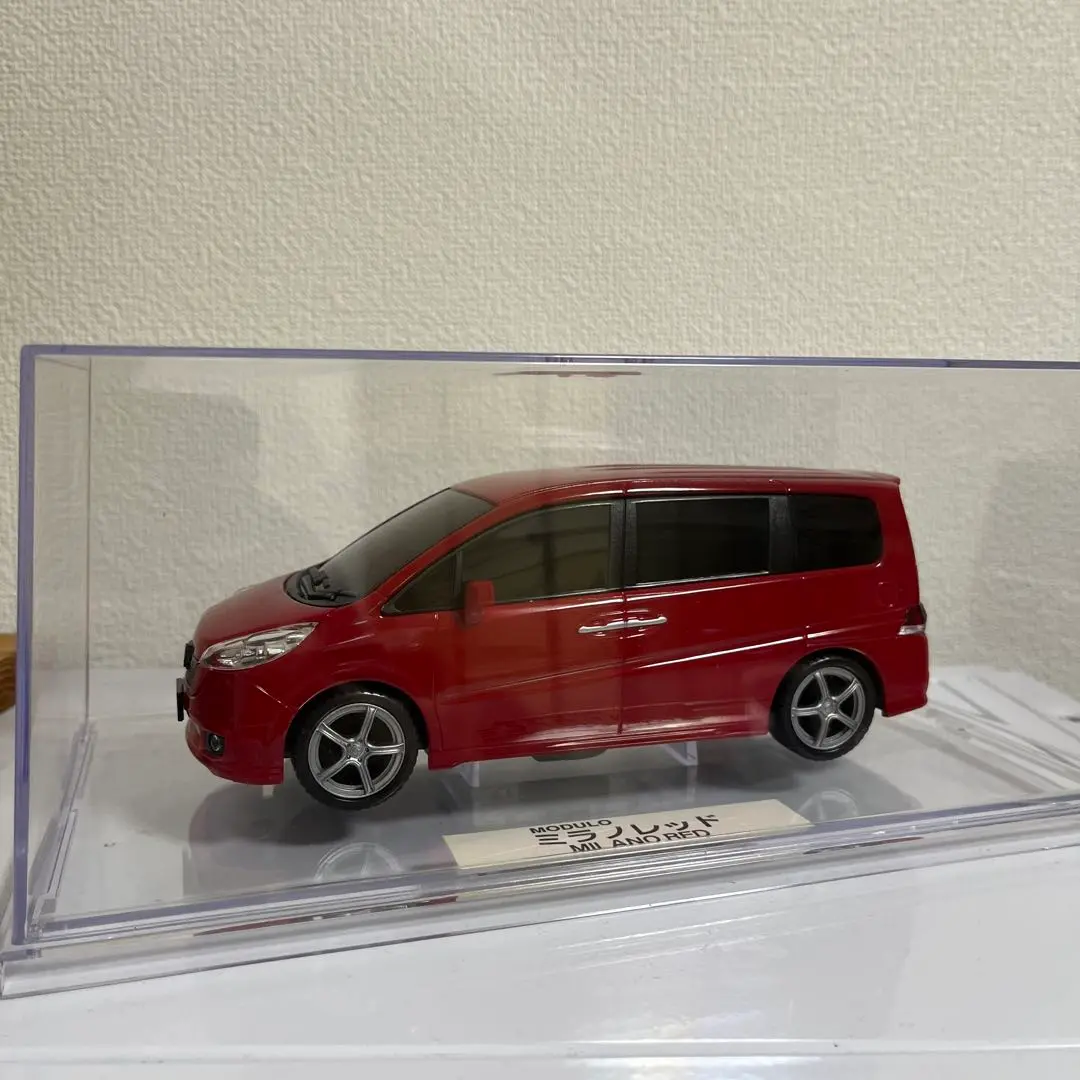 最新人気 MODULO ホンダ ミラノレッド カラーサンプル ステップワゴンRG1 ミニカー
