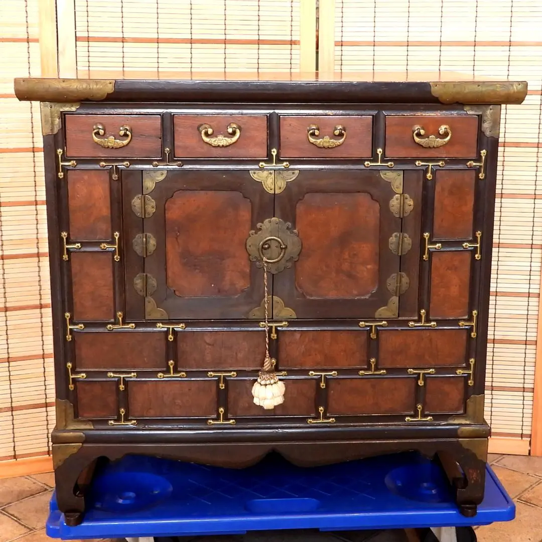 螺鈿　中華家具　李朝家具　キャビネット　チェスト　アンティーク 1-11-300x300.jpg