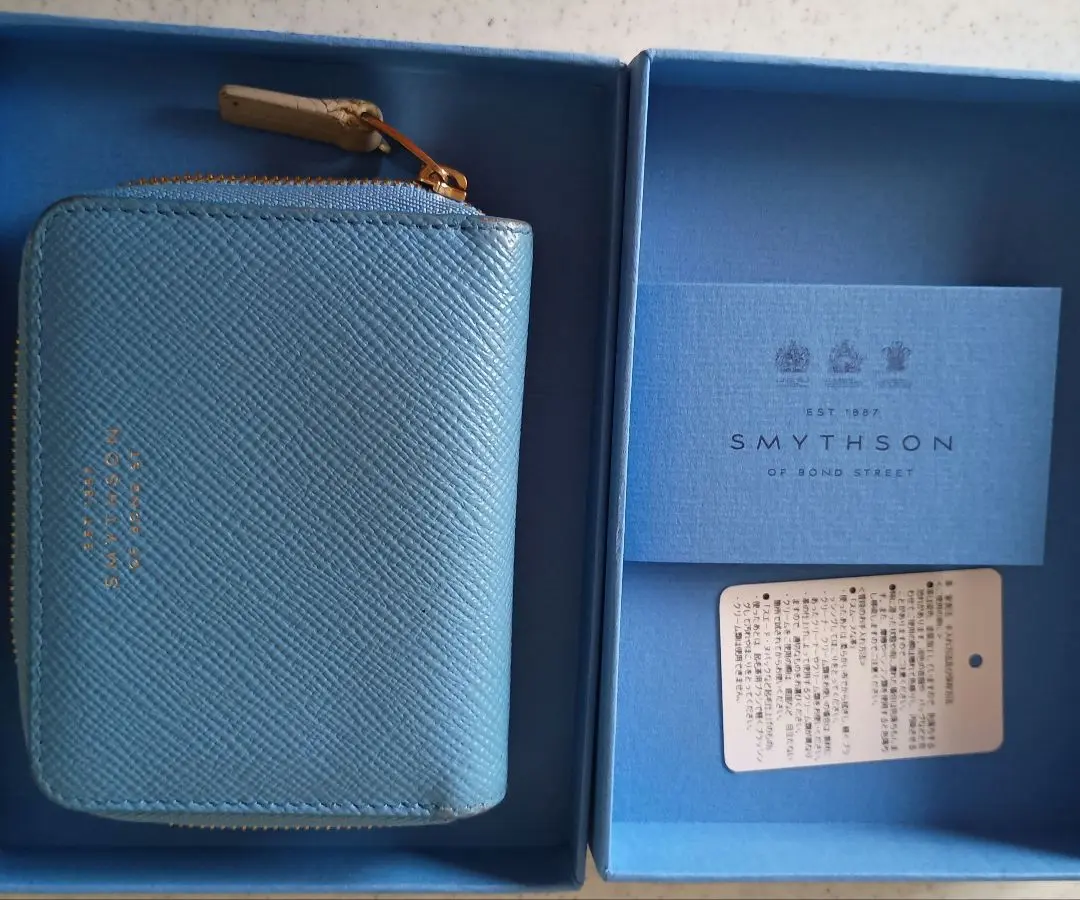 使用回数10回程 美品 SMYTHSON スマイソン コインケース 楽天市場】SMYTHSON スマイソン 財布 コインケース 小銭入れ