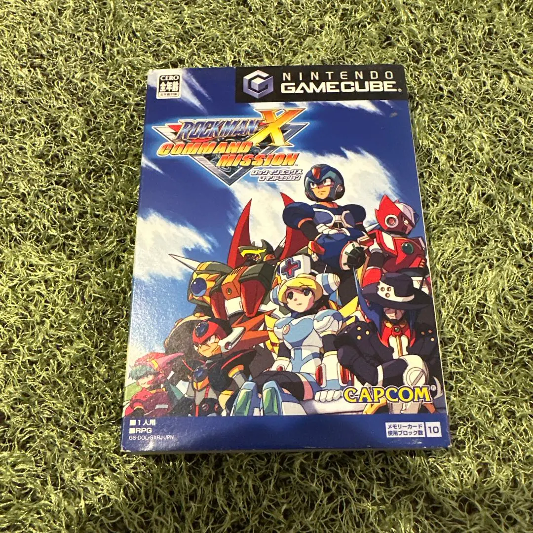 ゲームキューブ・ソフト　ロックマンXコマンドミッション 7月29日のレトロゲーム】今日は『ロックマンX コマンド