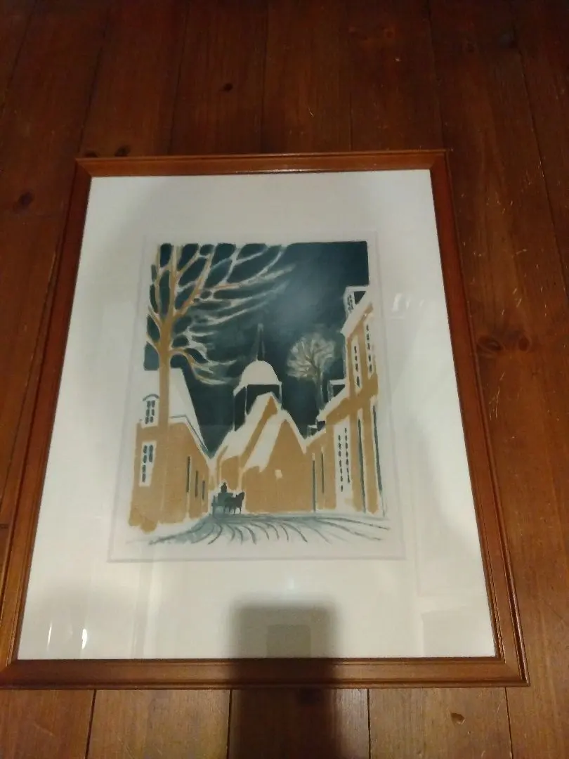 リトグラフ　ブラジリエ　バラに想いをよせる婦人　117/120 直筆サイン リトグラフ ブラジリエ バラに想いをよせる婦人 117/120 直筆サイン